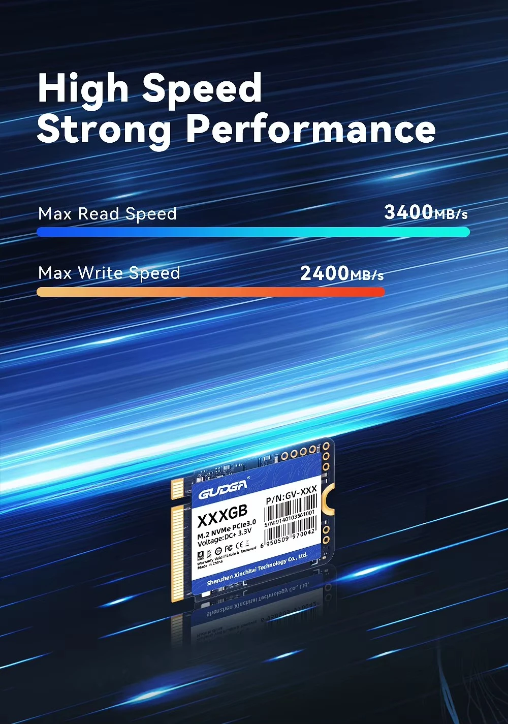 M.2 PCIE 3.0 SSD M.2 NVMe 2230