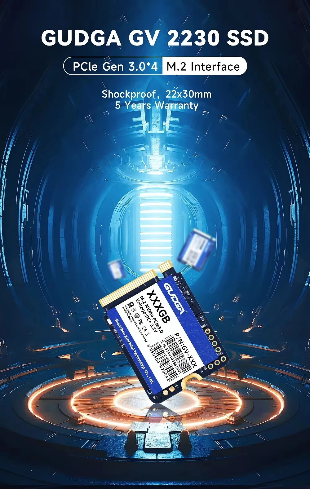 M.2 PCIE 3.0X4 2230 Solid State Disk SSD M2